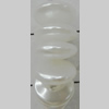 Imitation Pearl Acrylic beads, Flat Round, 8mm, Hole:1.5mm, Sold by Bag