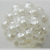 Imitation Pearl Acrylic beads, Round, 10mm, Hole:1.5mm, Sold by Bag