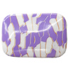 Spray-Painted Acrylic beads, Rectangle, 42x28mm, Hole:Approx 3mm, Sold by Bag