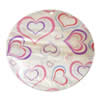 Capiz Shell Pendant, Printing, Flat round, 60x60x2mm, Hole:Approx 2.5mm, Sold by PC