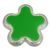CCB Plastic Beads With Enamel, Flower 23mm Hole:2mm, Sold by Bag