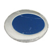 CCB Plastic Beads With Enamel, Flat Oval 32x17mm Hole:2mm, Sold by Bag