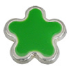 CCB Plastic Beads With Enamel, Flower 19mm Hole:1.5mm, Sold by Bag