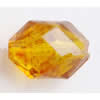 Imitate Amber Beads, 15x11x9mm, Hole:Approx 1mm, Sold by KG