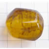 Imitate Amber Beads, Nugget, 17x22mm, Hole:Approx 1mm Sold by KG