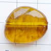 Imitate Amber Beads, Nugget, 18x15x7mm,Hole:Approx 1mm, Sold by KG