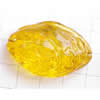 Imitate Amber Beads, 21x31x12mm, Hole:Approx 1mm, Sold by KG