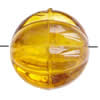 Imitate Amber Beads, Round, 22x22mm, Hole:Approx 1mm, Sold by KG