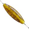 Imitate Amber Beads, Horse eye, 40x12x7mm, Hole:Approx 1mm, Sold by KG