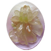 Natural Shell Pendant, Flat Oval, 25x30mm, Hole:Approx 2mm, Sold by PC