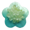 Natural Shell Pendant, Flower, 30mm, Hole:Approx 2mm, Sold by PC