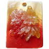Natural Shell Pendant, Rectangle, 22x30mm, Hole:Approx 2mm, Sold by PC