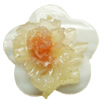 Natural Shell Pendant, Flower, 30mm, Hole:Approx 2mm, Sold by PC
