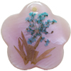 Natural Shell Pendant with Inner Flower, Flower, 30mm, Hole:Approx 2mm, Sold by PC