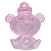 Transparent Acrylic Pendant, Animal, 23x28mm, Hole:Approx 2mm, Sold by Bag 