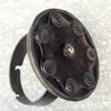 Metal Alloy Ring, 22mm, Sold by Dozen