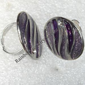Metal Alloy Ring, 28mm, Sold by Dozen