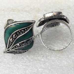 Metal Alloy Ring, 19x27mm, Sold by Dozen