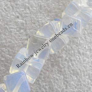 Moonstone Beads，10x8mm, Hole:About 1.5mm, Sold per 16-Inch Strand