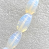 Moonstone Beads，8x17mm, Hole:About 1.5mm, Sold per 16-Inch Strand