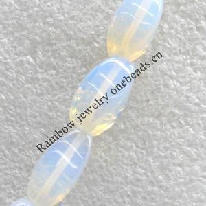 Moonstone Beads，8x17mm, Hole:About 1.5mm, Sold per 16-Inch Strand
