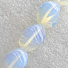 Moonstone Beads，14x22mm, Hole:About 1.5mm, Sold per 16-Inch Strand