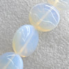 Moonstone Beads，Flat Round, 20mm, Hole:About 1.5mm, Sold per 16-Inch Strand