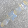 Moonstone Beads，Star, 14mm, Hole:About 1.5mm, Sold per 16-Inch Strand
