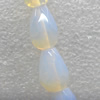 Moonstone Beads，Teardrop, 8x11mm, Hole:About 1.5mm, Sold per 16-Inch Strand