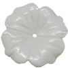 Carved Shell Beads, Flower, 18mm Hole:1mm, Sold by PC