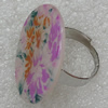 Shell Ring, Flat Round 29mm, Sold by Group