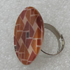 Shell Ring, Flat Round 29mm, Sold by Group