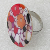 Shell Ring, Flat Round 29mm, Sold by Group