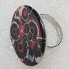 Shell Ring, Flat Round 29mm, Sold by Group