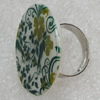 Shell Ring, Flat Round 29mm, Sold by Group