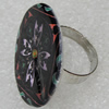 Shell Ring, Flat Round 29mm, Sold by Group