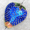  Cloisonne Beads，17x20mm, Hole:Approx 1-1.5mm, Sold by PC