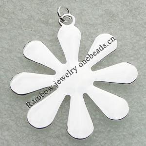 Zinc alloy Jewelry Pendant/Charm, Lead-free 43x40mm, Sold by PC