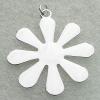 Zinc alloy Jewelry Pendant/Charm, Lead-free 43x40mm, Sold by PC