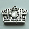 Zinc Alloy Cabochon Settings, 27x20mm Hole:2mm, Sold by Bag