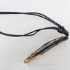 Tibetan Yak Bone Necklace，10x55mm，Sold by Dozen