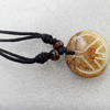 Tibetan Yak Bone Necklace，28mm，Sold by Dozen