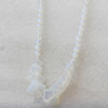Moonstone Necklace，Diamond，12-26mm, Sold per 17.7Inch Strand