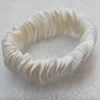 Shell Bracelet, Length Approx:7.1-inch, Sold by Strand