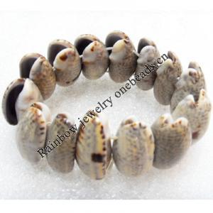 Shell Bracelet, Length Approx:7.1-inch, Sold by Strand