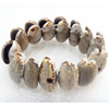 Shell Bracelet, Length Approx:7.1-inch, Sold by Strand