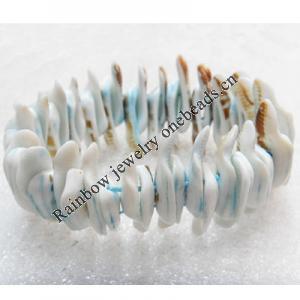 Shell Bracelet, Length Approx:7.1-inch, Sold by Strand