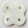 Shell Button, 20mm, Hole:Approx 2mm, Sold by Bag