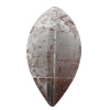 Iron Jewelry Finding Beads Lead-free, Leaf 20x33mm, Sold by Bag