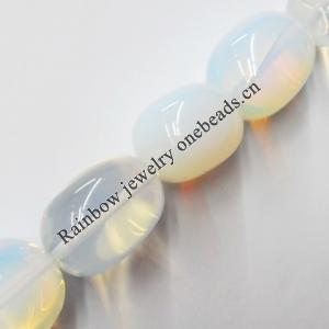 Moonstone Beads, Oval, 13x18mm, Hole:Approx 2mm Sold by KG